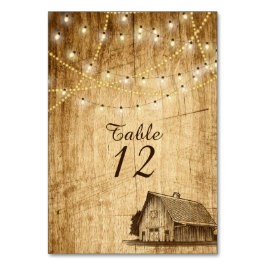 国結婚の結婚式の納屋の表番号 テーブルナンバー