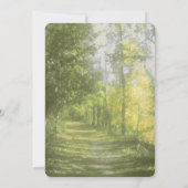 国結婚側 招待状 (裏面)