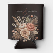 国結婚式の花 缶クーラー (正面)