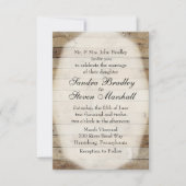 国結婚式招待状 招待状 (正面)