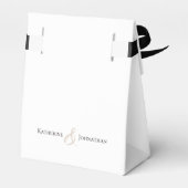 国結婚式 – ウマと花 フェイバーボックス (裏面サイド)