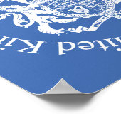 国統一されたの紋章 ポスター (角)