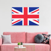 国統一された旗 キャンバスプリント (インサイチュ (リビング))