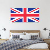 国統一された旗 キャンバスプリント (インサイチュ (寝室))