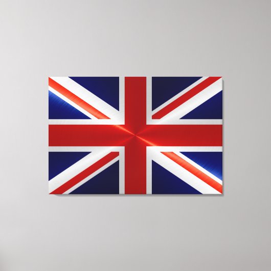 国統一された旗 キャンバスプリント (正面)