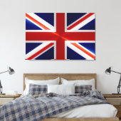 国統一された旗 キャンバスプリント (インサイチュ (寝室))