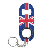 国統一された旗 キーホルダー栓抜き (正面)