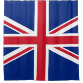 国統一された旗 シャワーカーテン (正面)