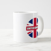 国統一された旗 ジャンボコーヒーマグカップ (正面右)