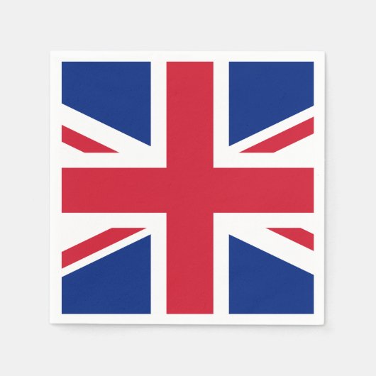 国統一された旗 スタンダードカクテルナプキン (正面)