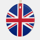 国統一された旗 セラミックオーナメント (左)