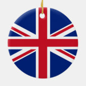 国統一された旗 セラミックオーナメント (裏面)