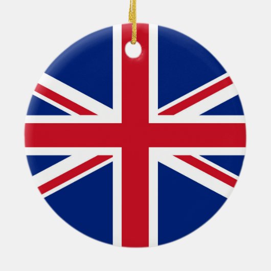 国統一された旗 セラミックオーナメント (裏面)