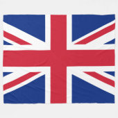 国統一された旗 フリースブランケット (正面(横))