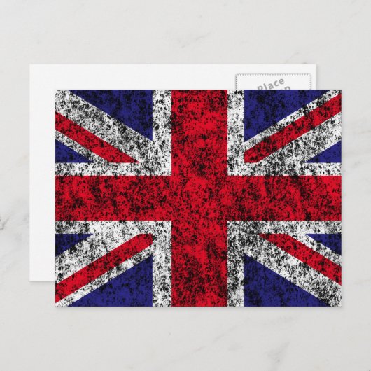国統一された旗 ポストカード (正面/裏面)