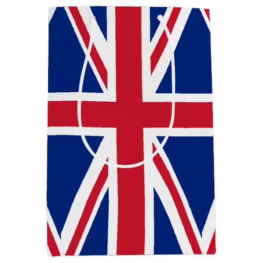 国統一された旗 ミディアムペーパーバッグ (正面)