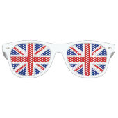 国統一された旗 レトロサングラス (正面)