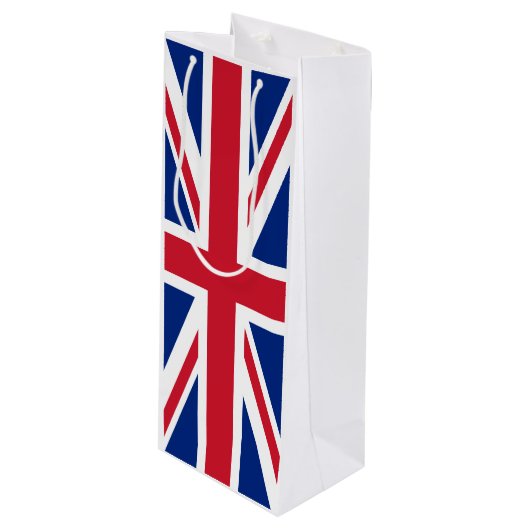 国統一された旗 ワインギフトバッグ (正面アングル)