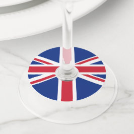 国統一された旗 ワイングラスタグ