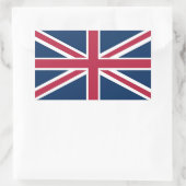 国統一された旗 長方形シール (バッグ)