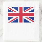 国統一された旗 長方形シール (バッグ)