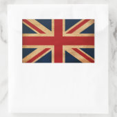 国統一された旗 長方形シール (バッグ)