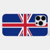 国統一された旗 iPhoneケース (裏面横)