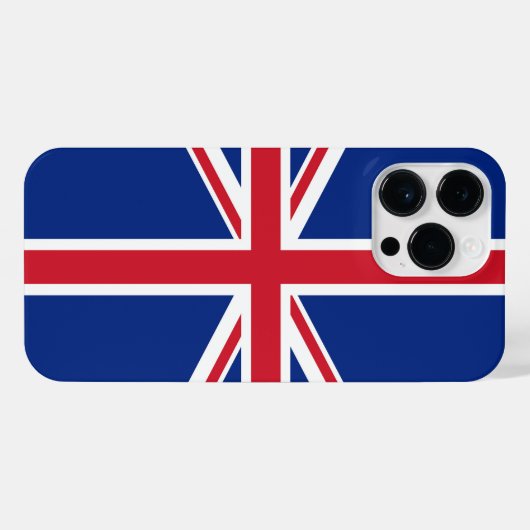 国統一された旗 iPhoneケース (裏面横)