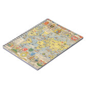 国統一された立世界地図 ノートブック (左側)