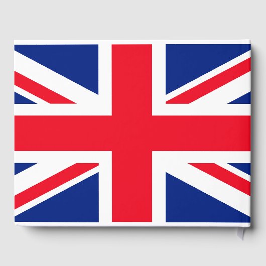 国統一された連合ジャック国旗 ゲストブック (裏面)