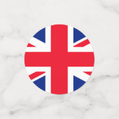 国統一された連合ジャック国旗 コンフェッティ (スモール正面)