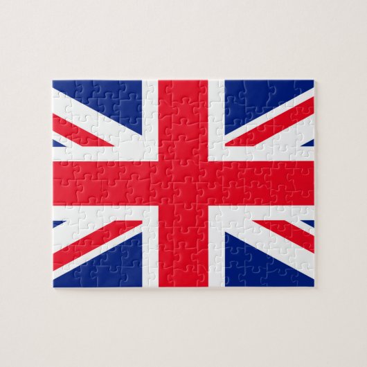国統一された連合ジャック国旗 ジグソーパズル (横)