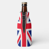 国統一された連合ジャック国旗 ボトルクーラー (ボトル裏面)