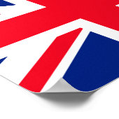 国統一された連合ジャック国旗 ポスター (角)