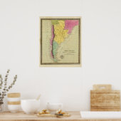 国統一された、チリ、パタゴニア ポスター (キッチン)