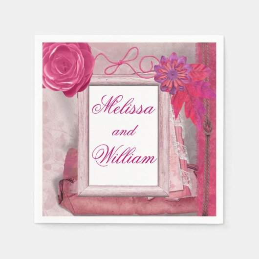 国美素朴紫 スタンダードカクテルナプキン (正面)