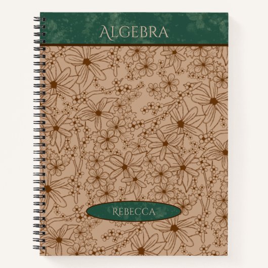 国花タングリーンスクールの件名 ノートブック (正面)