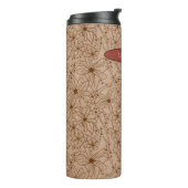 国花手描きパターンタンヴィンテージ タンブラー (回転左)