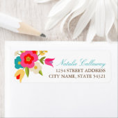 国花結婚差出人住所ラベル ラベル (インサイチュ)