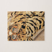 国芳による19世紀の虎の絵画 ジグソーパズル (横)