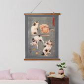 国芳の日本猫, 浮世絵 吊り下げ型タペストリー (寝室)