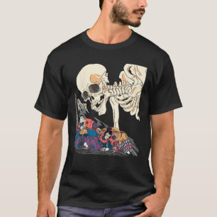 国芳殺スケルトン妖怪浮世絵 Tシャツ