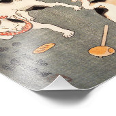 国芳4匹の猫プリント フォトプリント (角)