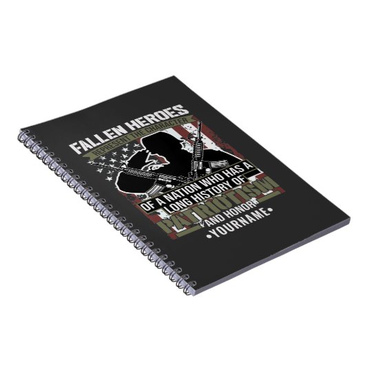 国落ちたのキャラクターを代表するヒーロー ノートブック (右側)