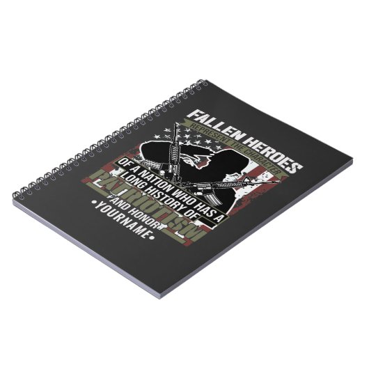 国落ちたのキャラクターを代表するヒーロー ノートブック (左側)