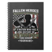 国落ちたのキャラクターを代表するヒーロー ノートブック (正面)