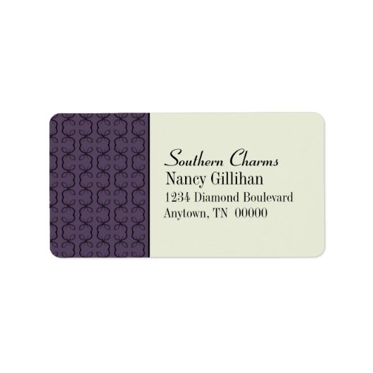 国行住所 シール (正面)