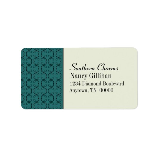 国行住所 シール (正面)