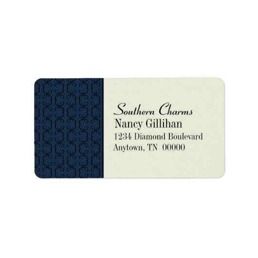 国行住所 シール (正面)