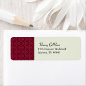 国行差出人住所ラベル ラベル (インサイチュ)